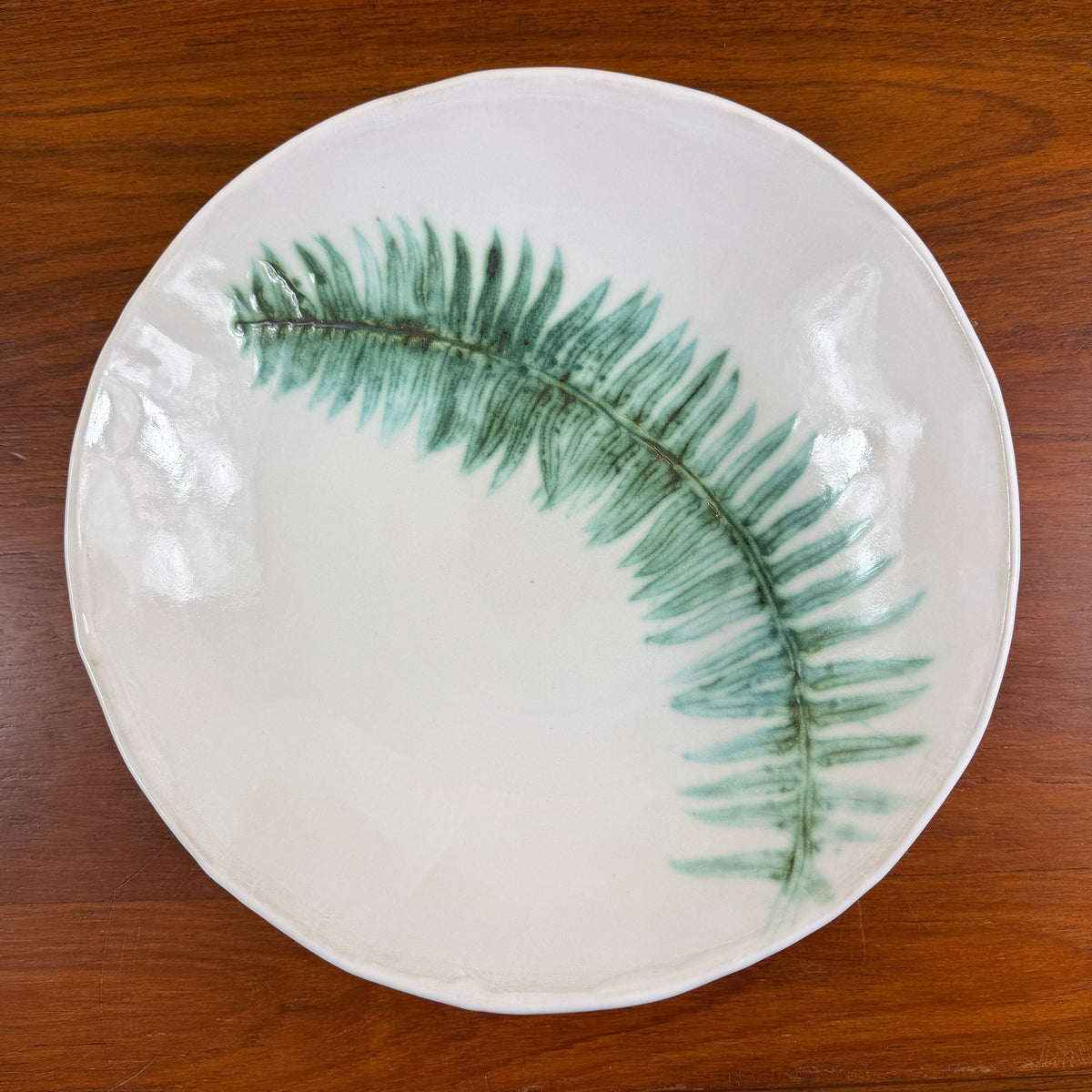 Western Sword Fern Bowl – Open